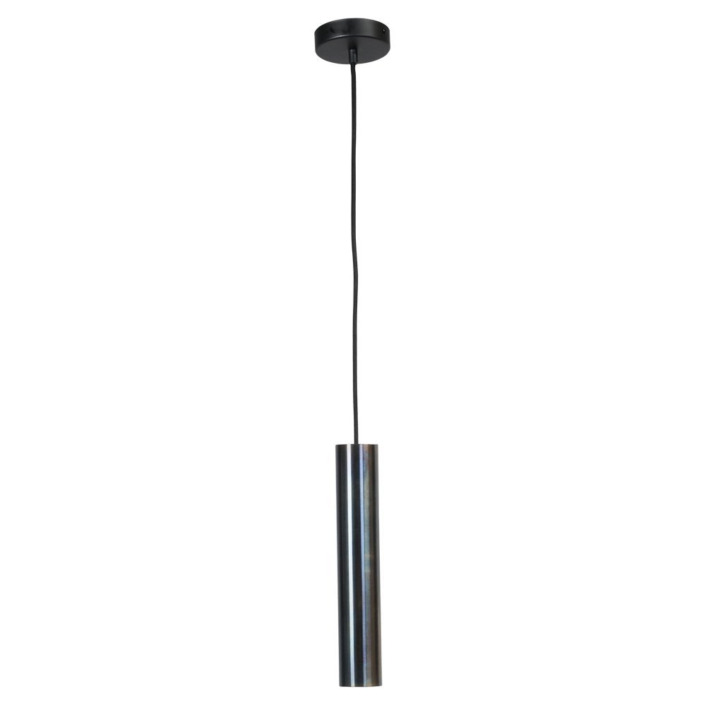 Masterlight Pendel hanglamp Run met gunmetal cilinder - 2380-05-66