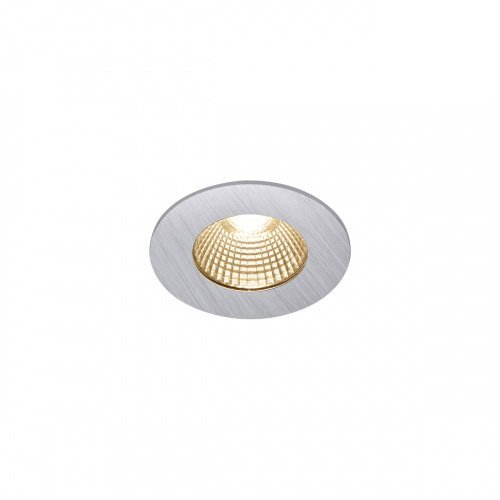 SLV Ronde inbouwspot Patta 8cm - 7,3w - 1800-3000K metaalgrijs - 1002100