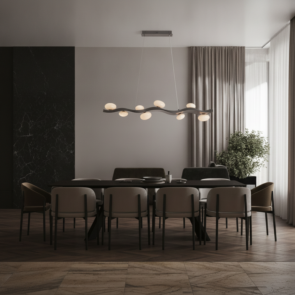 Lyora Zwarte hanglampSevero design - 9187030