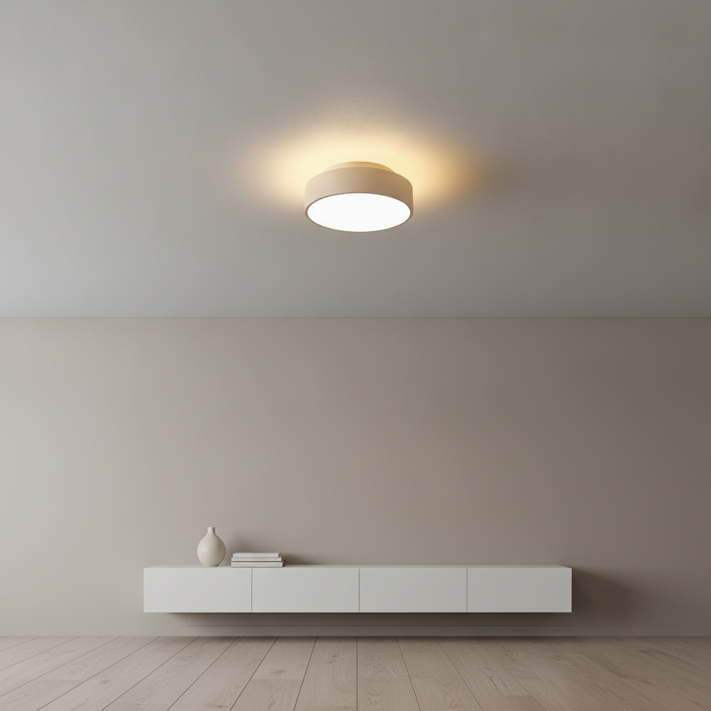Artdelight Plafondlamp Chicago Ø 15cm champagne - PL CHICAGO-150 CP
