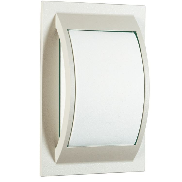 Albert Verlichting voordeurPentangles Curved wit - 686199