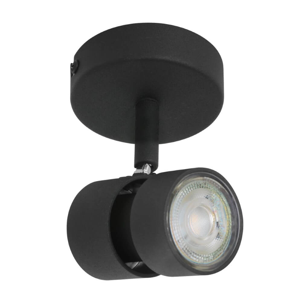 Steinhauer Led opbouwspotNatasja LED zwart - 7901ZW