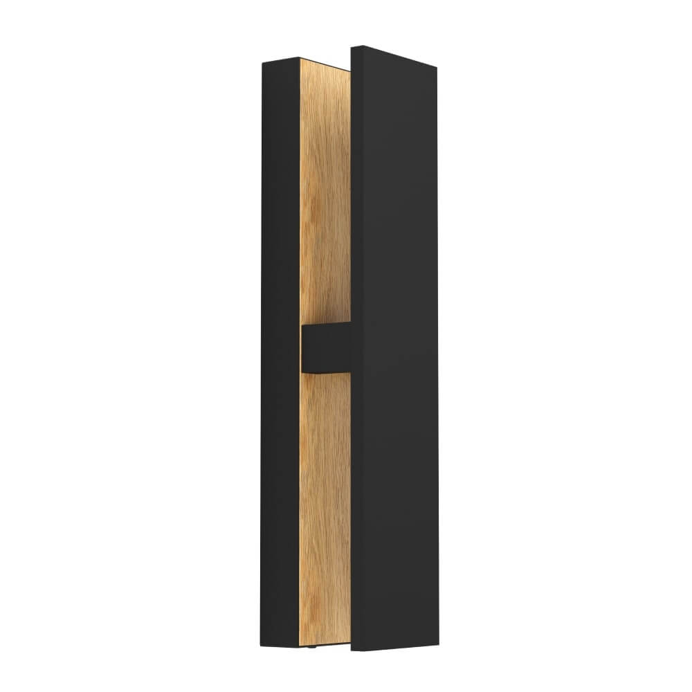 Eglo Buitenlamp Costorio Zwart met hout - 900291