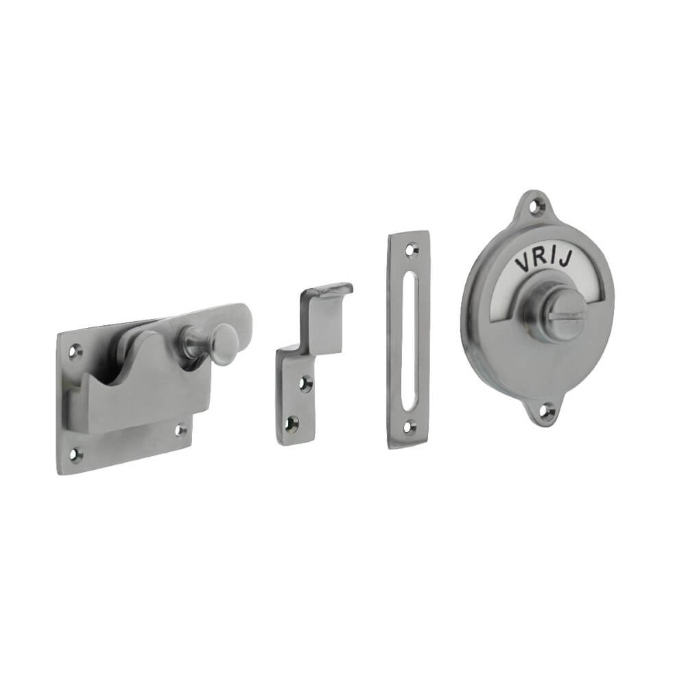 Intersteel WC-overslagTira vlak mat chroom - 0017.370105