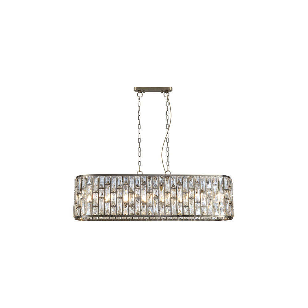 Searchlight Hanglamp Bijou messing - 65818-8AB