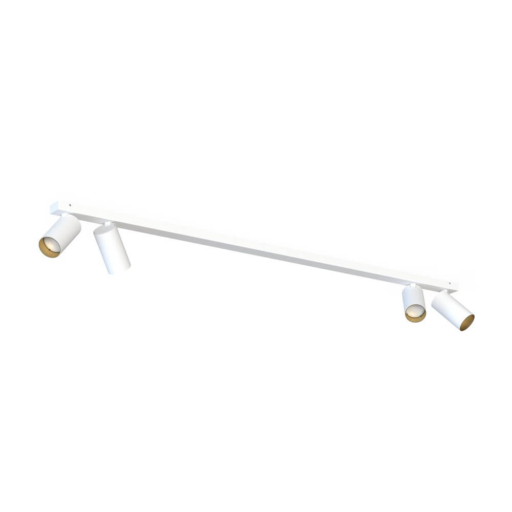 Lyora OpbouwspotMono wit met goud - 7776