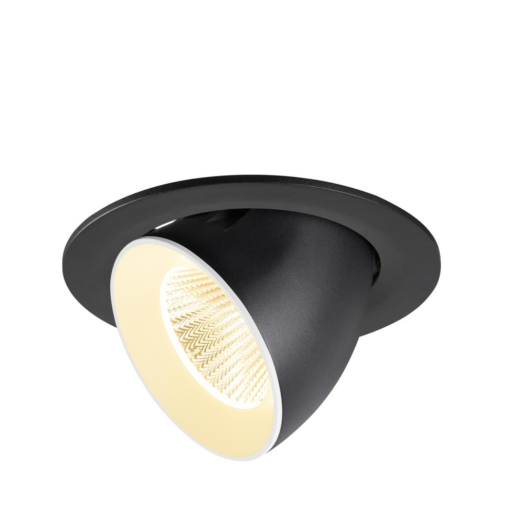 SLV InbouwspotNuminos Gimble L zwart/wit 3000K - 40gr - 1009725
