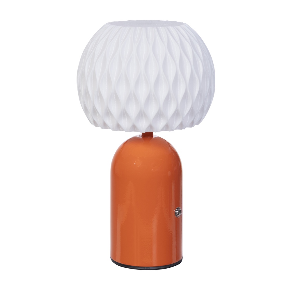 Luxform TafellampObidos oranje USB oplaadbaar - LUX55769 afbeelding