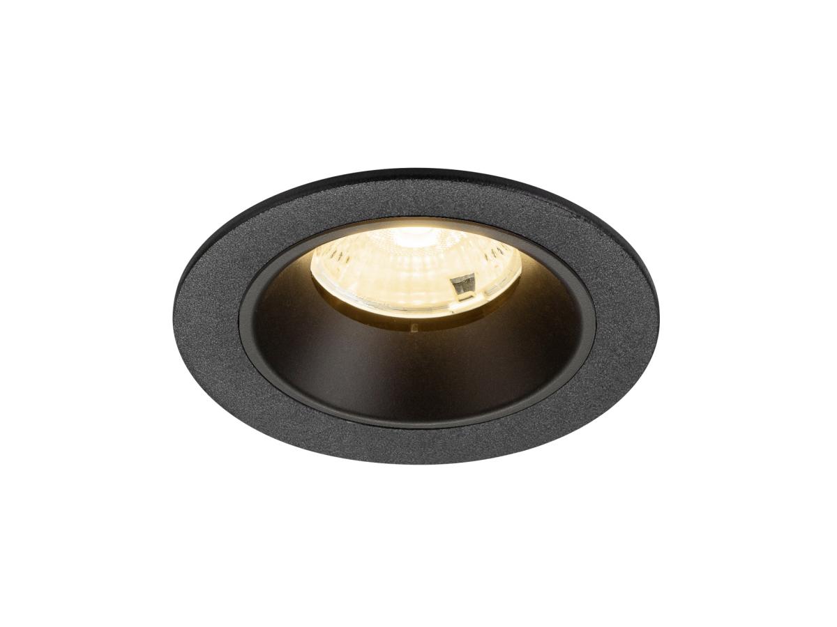 SLV InbouwspotNuminos S zwart 3000K - 55gr - 1009457