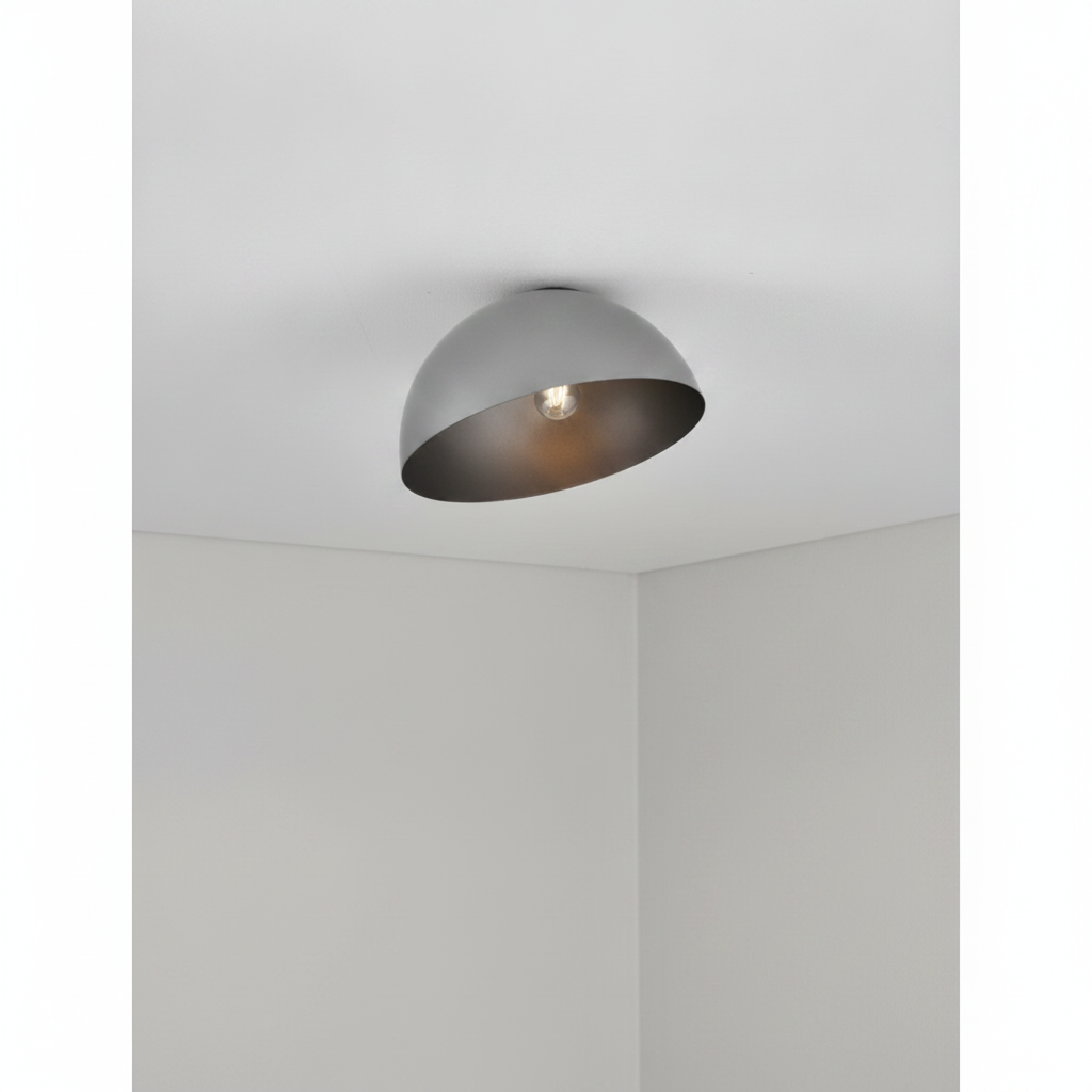 Lyora Plafondlamp Onia zwart Ø 40cm - 111082
