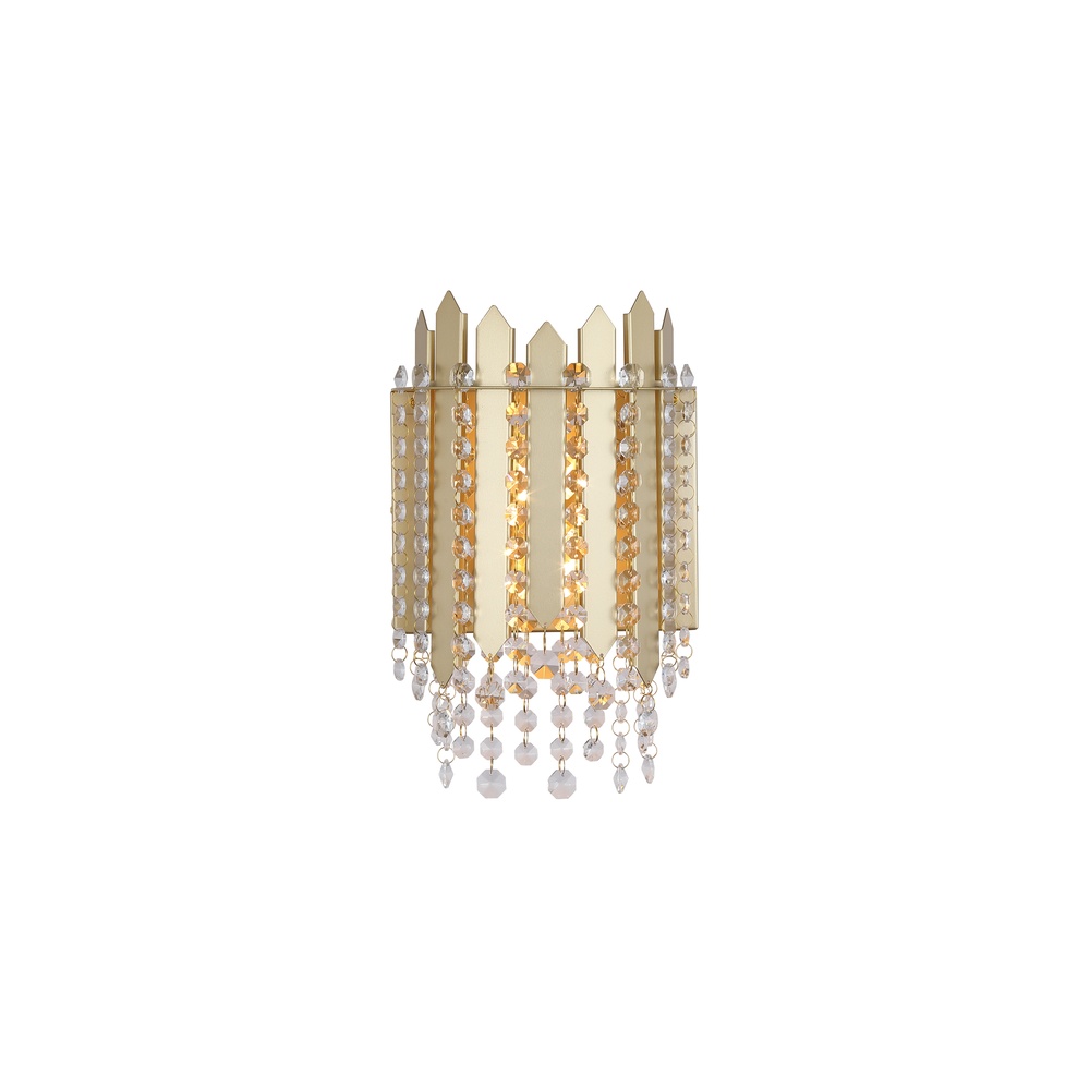 Searchlight WandlampSpear goud - 44710-2GO