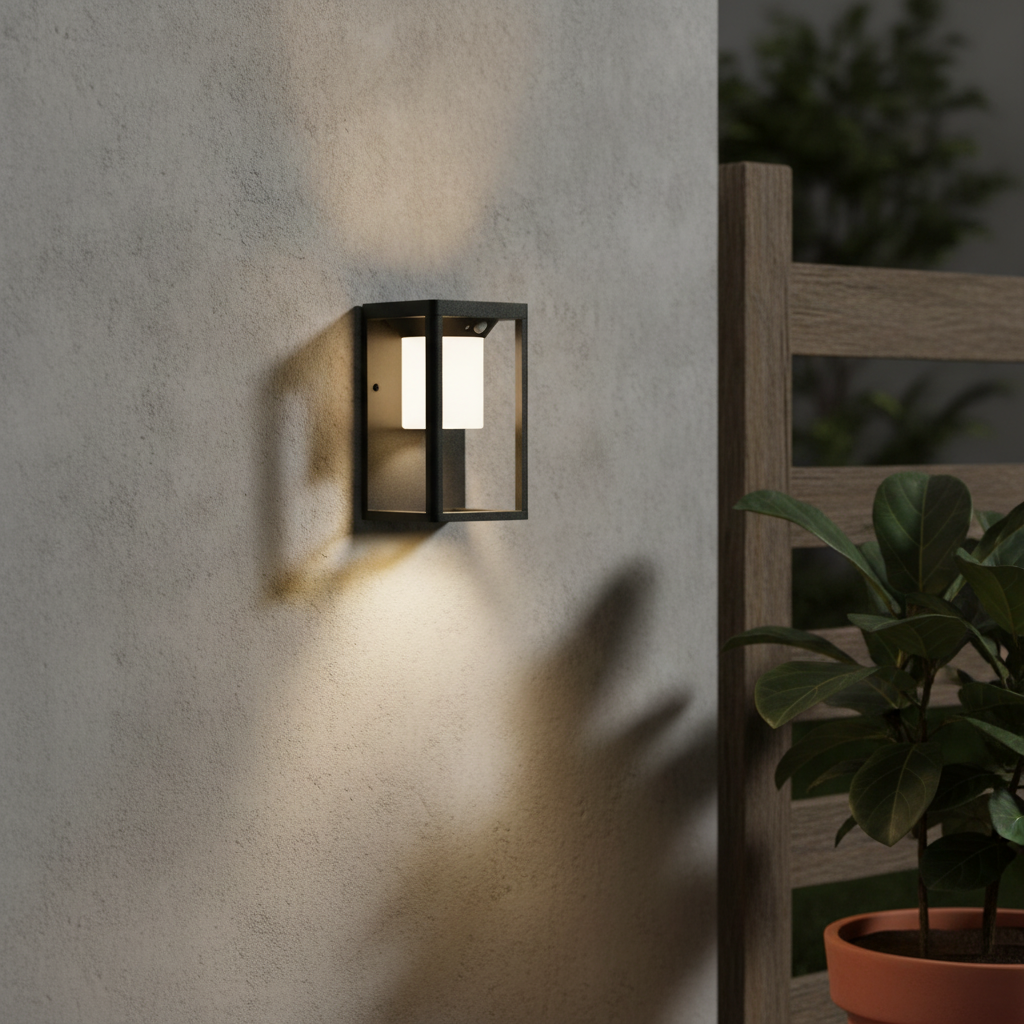 Lyora Solar wandlampLoveto antraciet - 108539