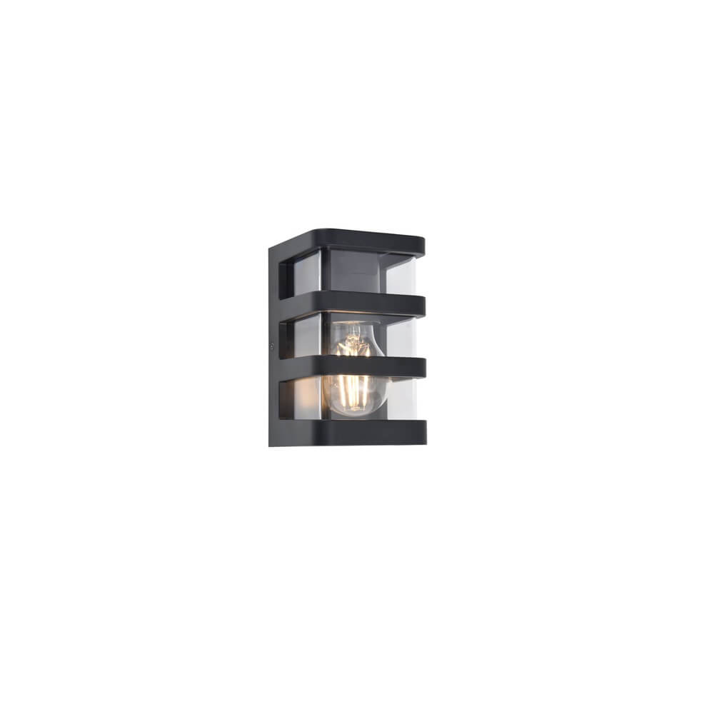 Lutec Zwarte buitenlamp Dalton - 5214501330