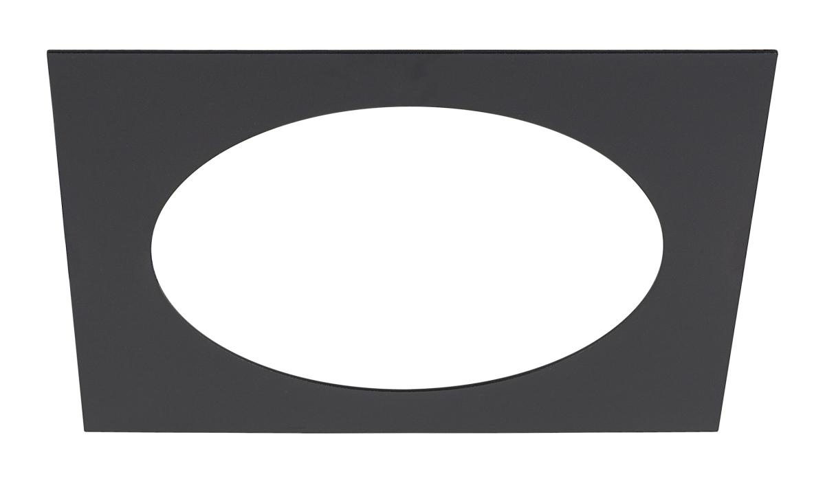 SLV Inbouwframe voor Numinos XL recht 240/180mm zwart - 1006153