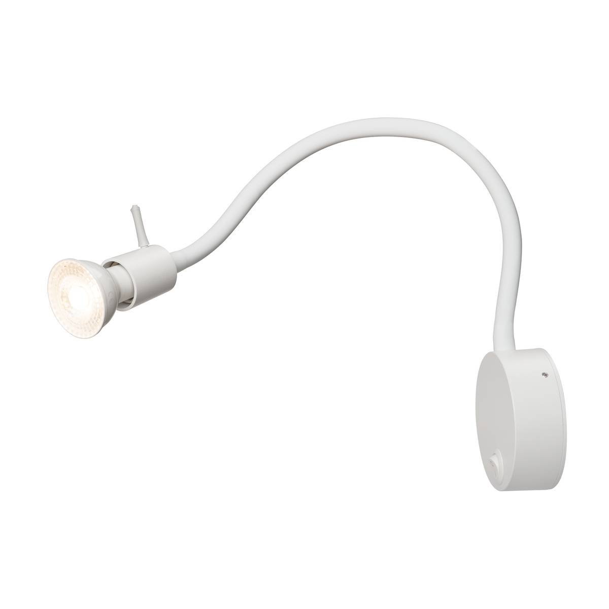 SLV Flexibele leeslampDio Flex wit - 1002607