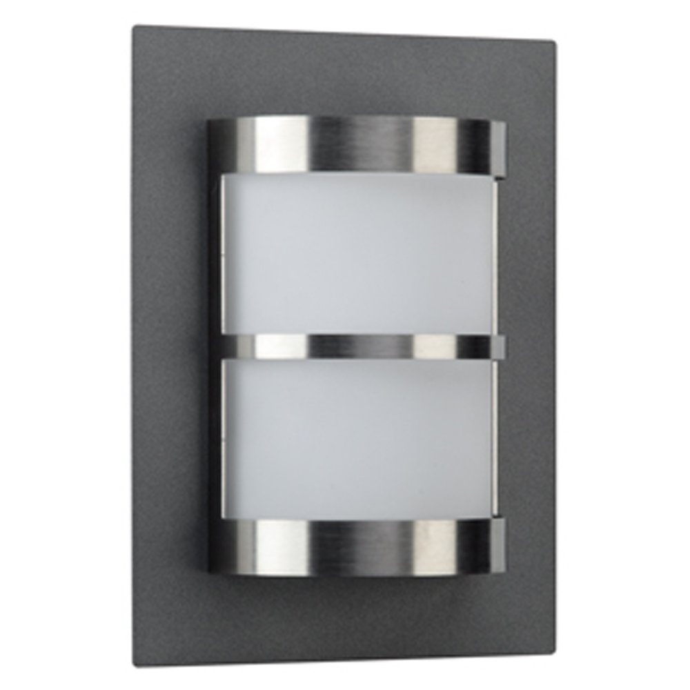 Albert Antraciet wandlamp buitenHemisphere RVS - 626224 afbeelding