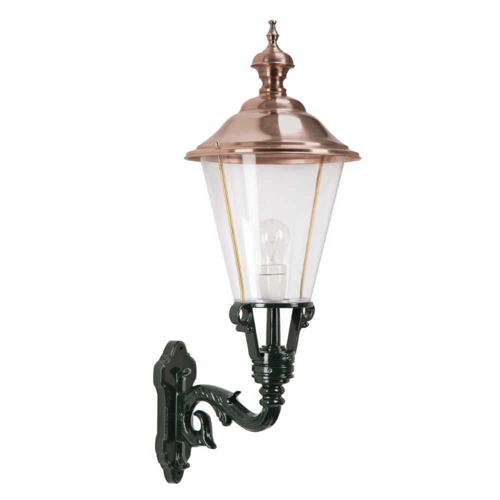 KS Verlichting Wandlamp nostalgische stijlEnkhuizen groen - 1306