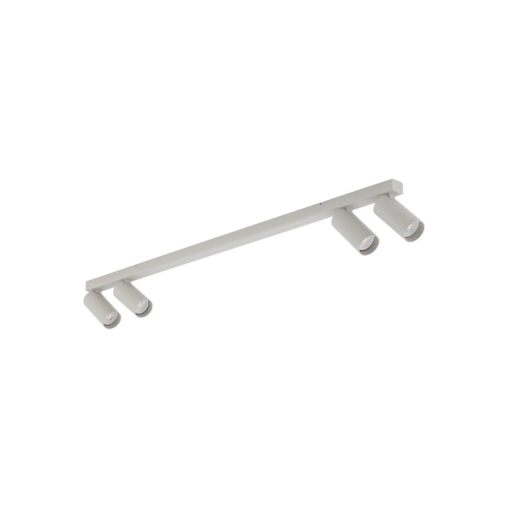 Lyora Opbouwspot 4x GU10Fourty licht grijs - 11438