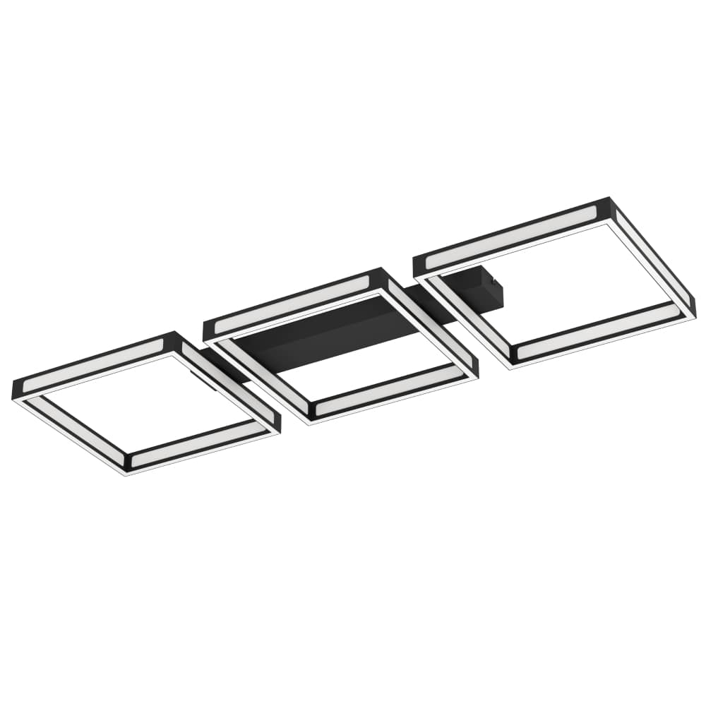 Eglo Zwarte plafondlampAltaflor Led - 99789