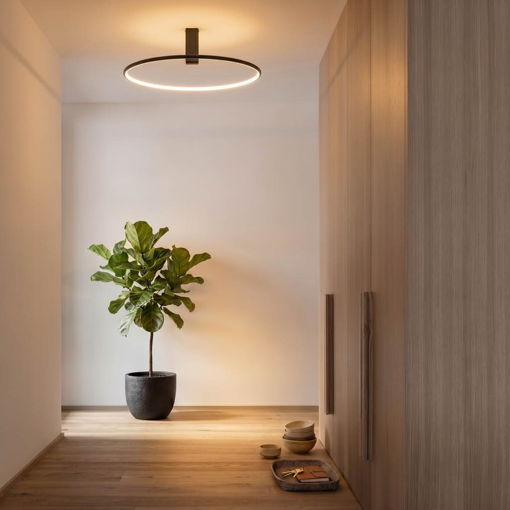 Lyora Design plafondlampGarve zwart Ø 60cm - 110477