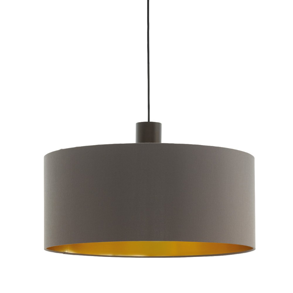 Eglo Hanglamp Concessa 1 53cm cappuccino met goud - 97683