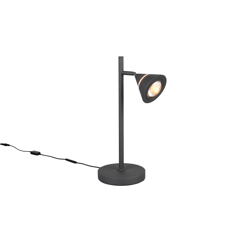 Trio TafellampRomeo zwart - 537010132