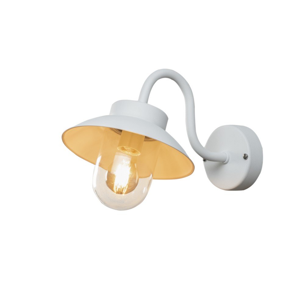 KonstSmide Stallamp Vega Mini 22cm wit - 417-250