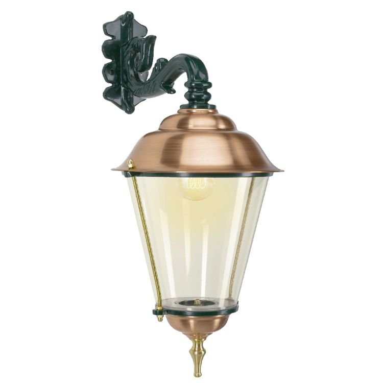 KS Verlichting Wandlamp nostalgischSchardam antraciet - 1221