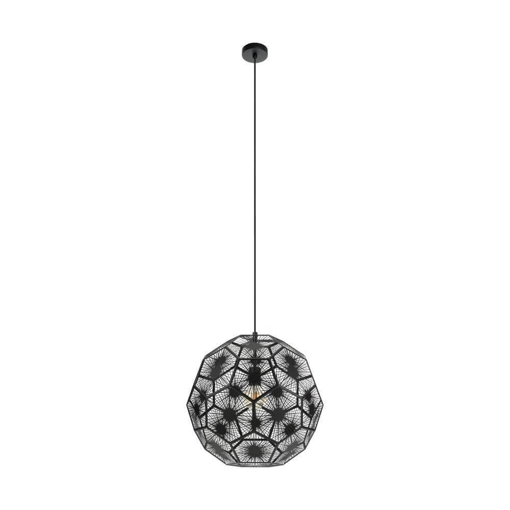 Stars of Light Zwarte hanglamp Skoura 1 Ø 50cm - 39619
