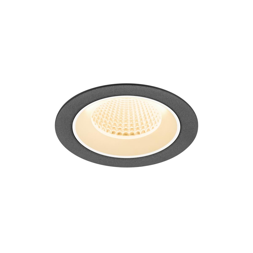 SLV InbouwspotNuminos M zwart/wit 2700K - 40gr - 1009599