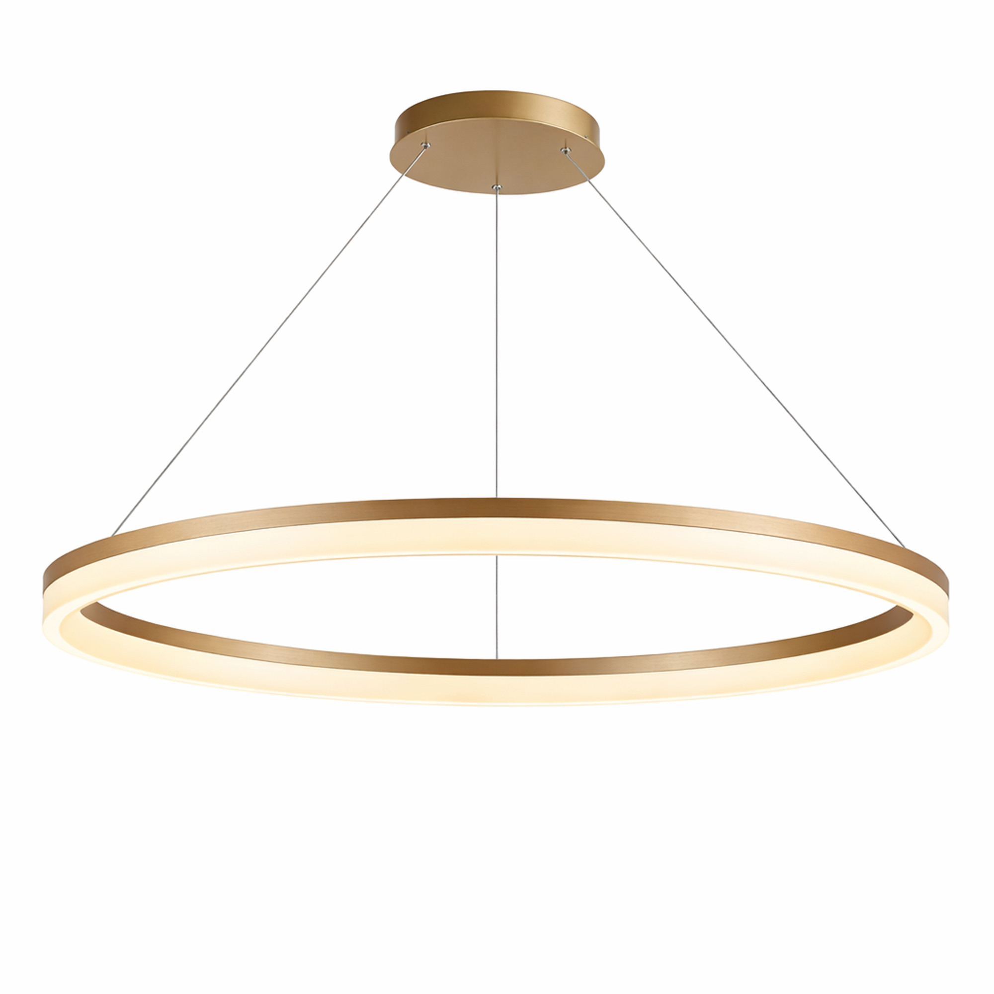 Lyora Strakke hanglampAra Ø 150cm goud - 510671