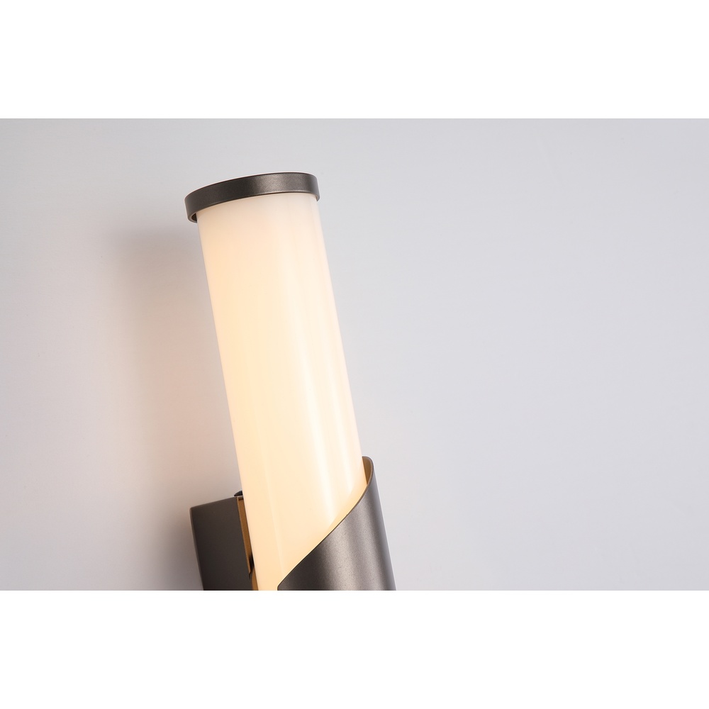 Wandlamp badkamer Wrap brons 37cm Searchlight 5,05342E+12