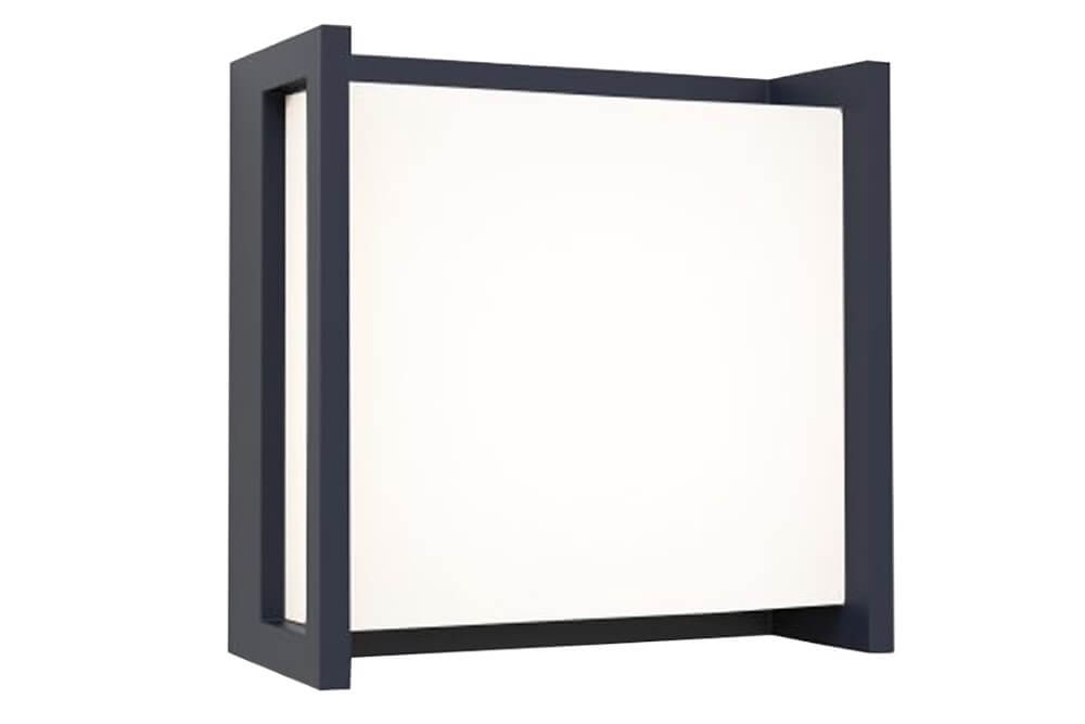 Lutec Design wandlamp Qubo antraciet - 5195404118