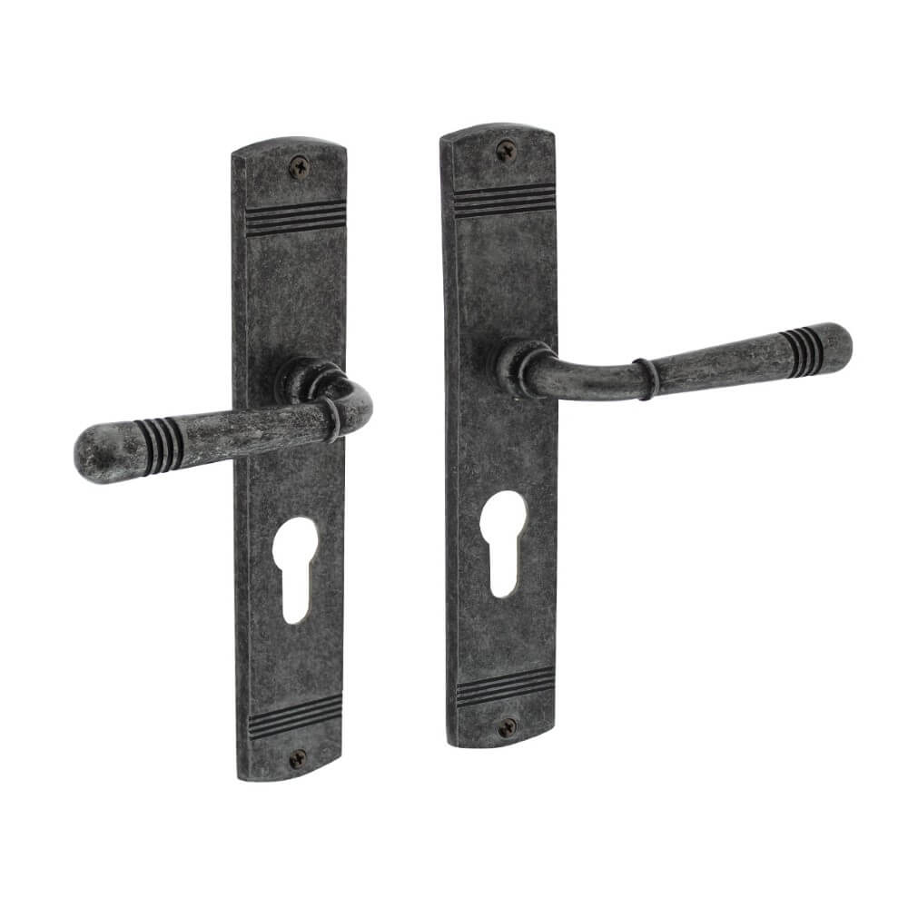 Intersteel Klassieke deurklinkHelena PC 55mm oud grijs - 0021.170529