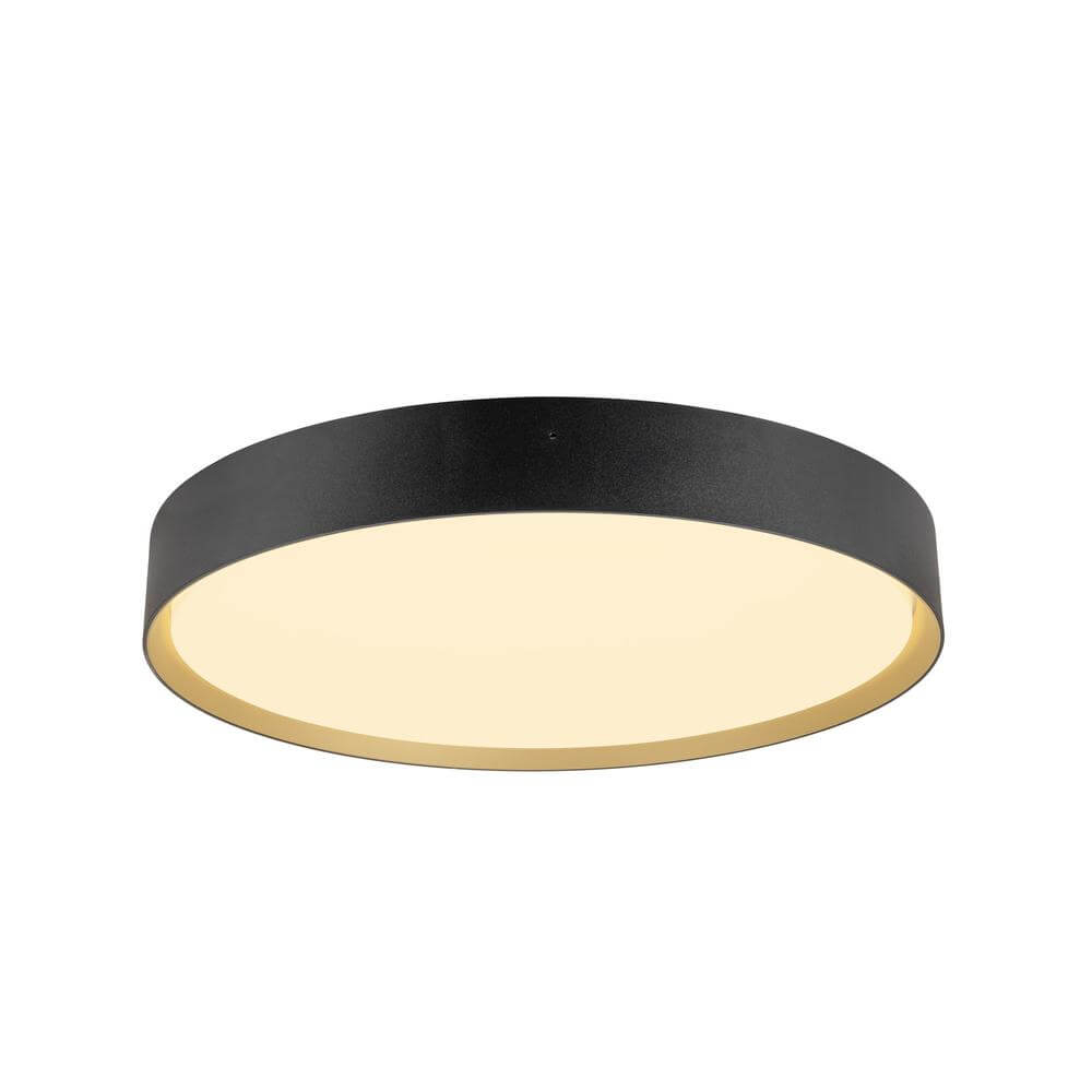 SLV PlafondlampDecona 42 zwart-goud Ø 42cm - 1008584