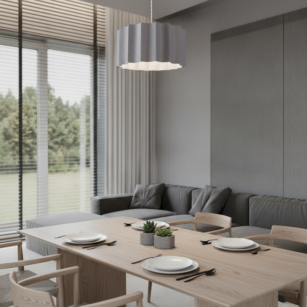 Lyora Design hanglampAlve grijs Ø 45cm - 9061116