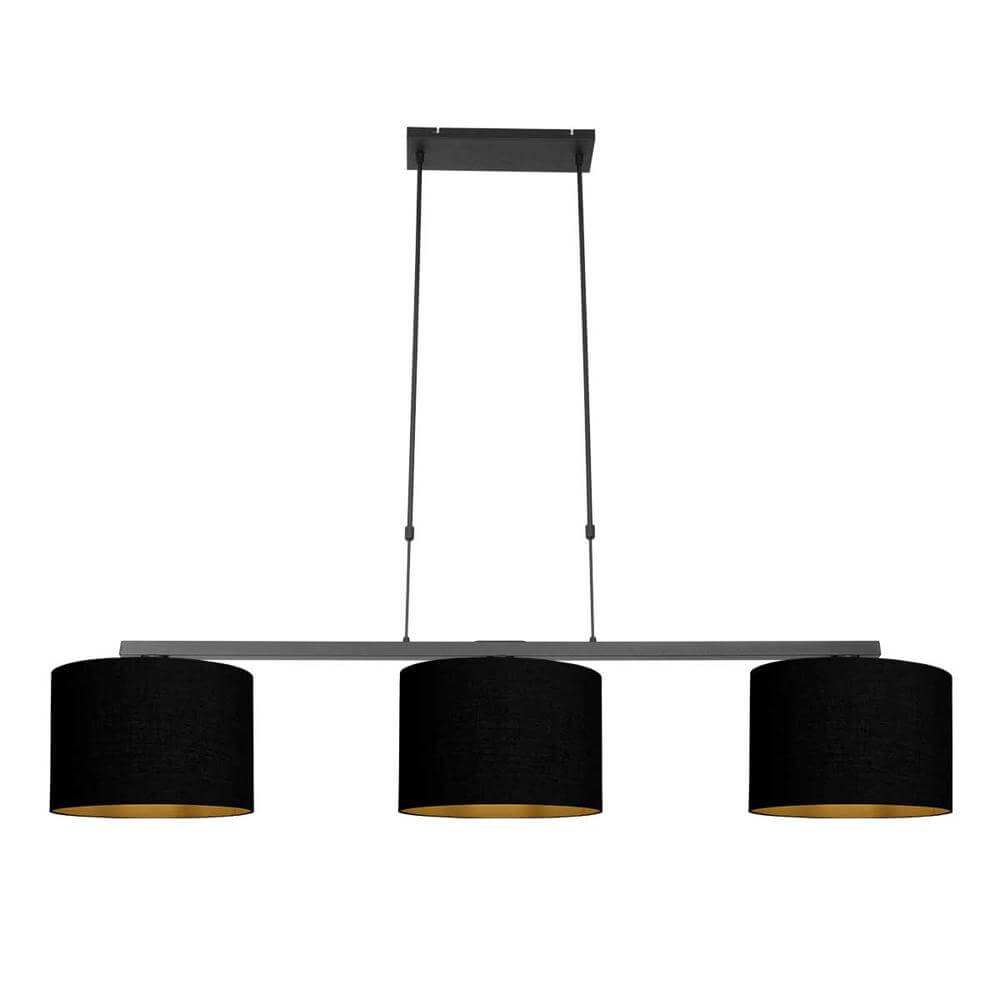Steinhauer HanglampStang zwart - 3981ZW
