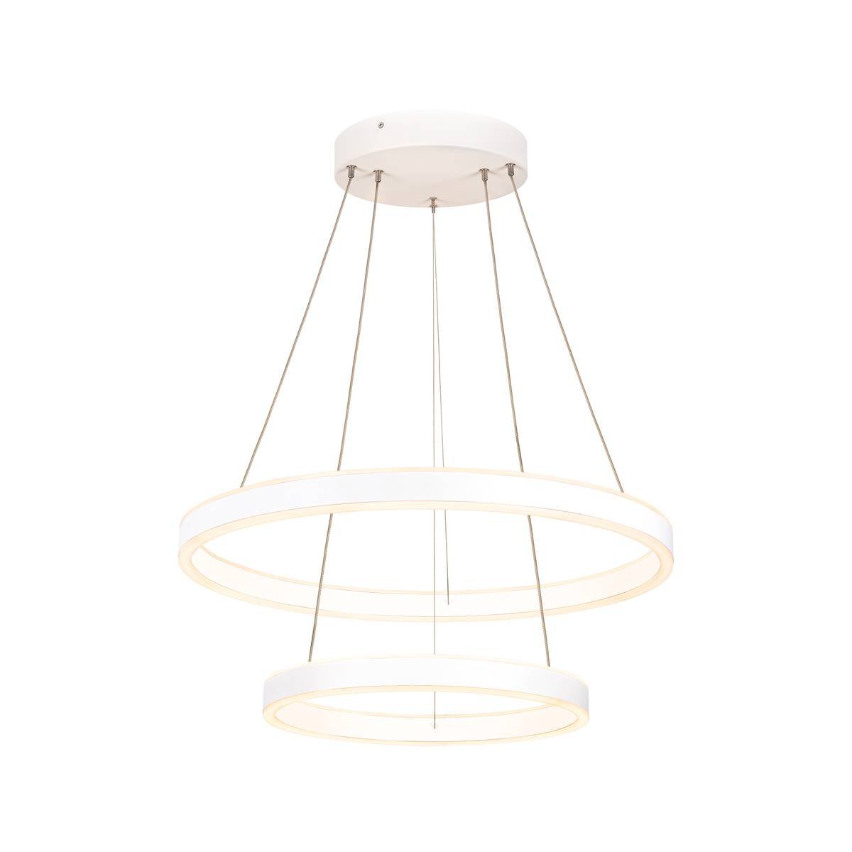 SLV Led hanglampOne 2-rings Ø 60cm wit - 1004766