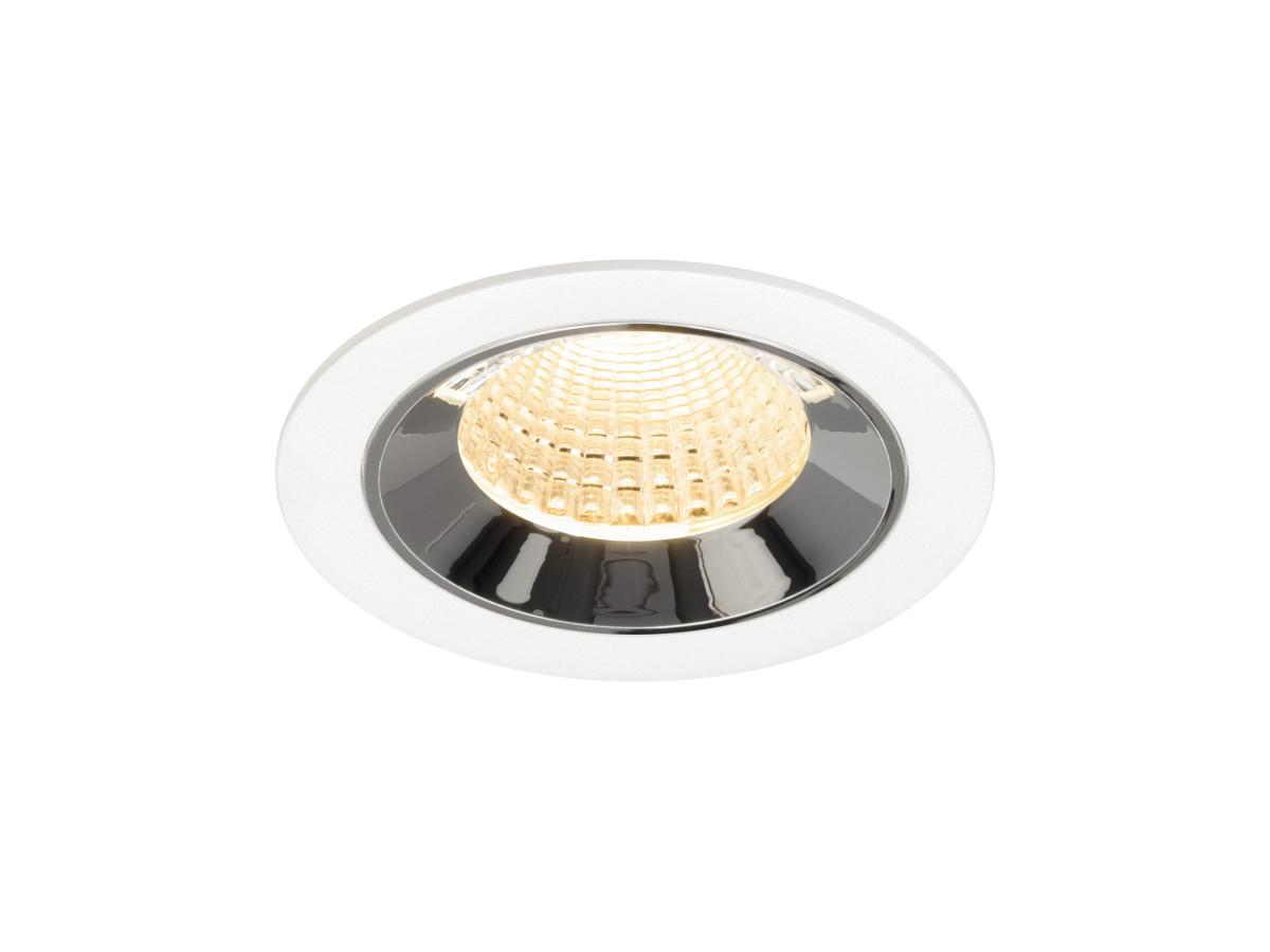 SLV InbouwspotNuminos M wit/chroom 2700K - 55gr - 1009612