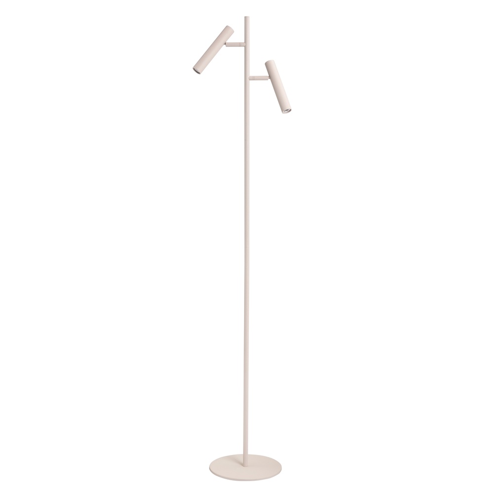 Highlight Design vloerlampPiero zandkleurig 2-lichts - V4704.03