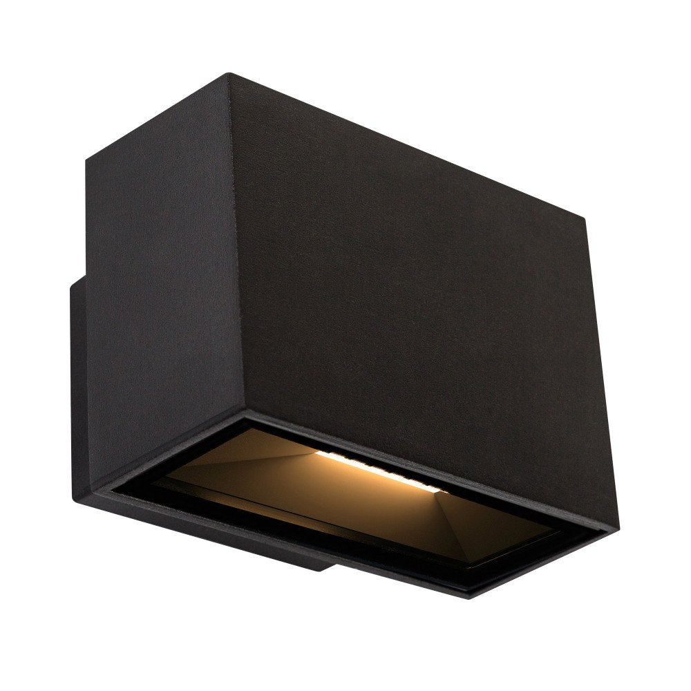KS Verlichting Zwarte wandspot Segment S - 7495