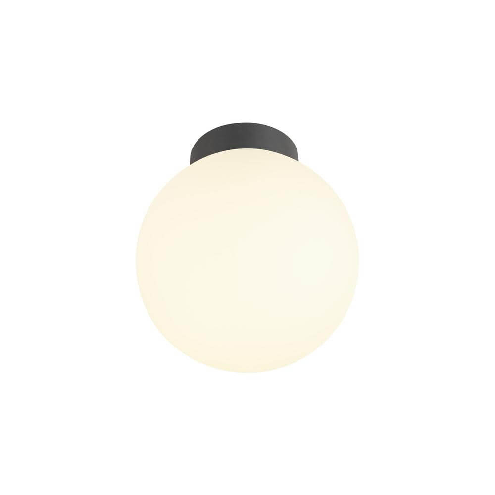 SLV PlafondlampSun 20 zwart bol Ø 20cm - 1008125