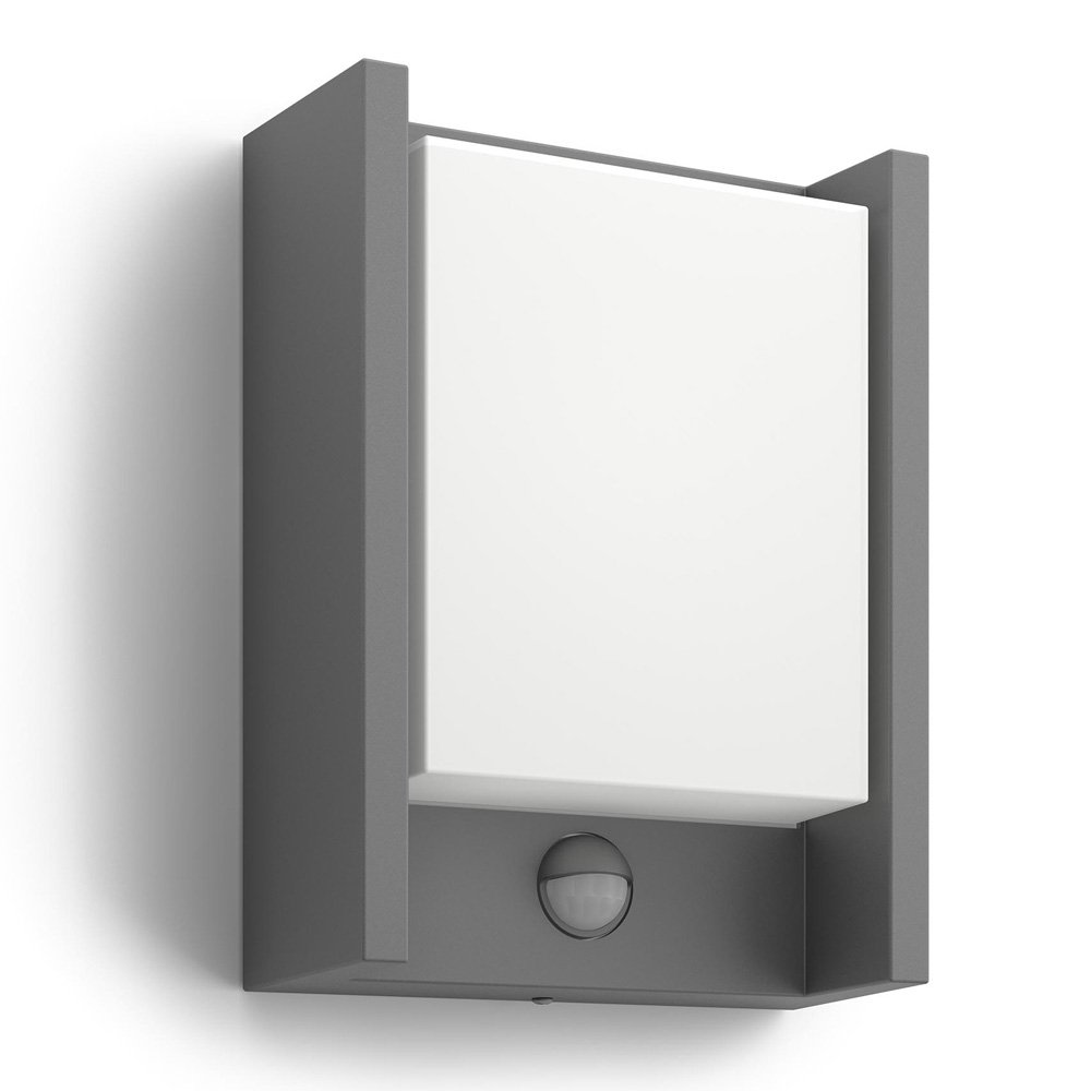 Philips Vierkante buitenlampArbour sensor - 164619316