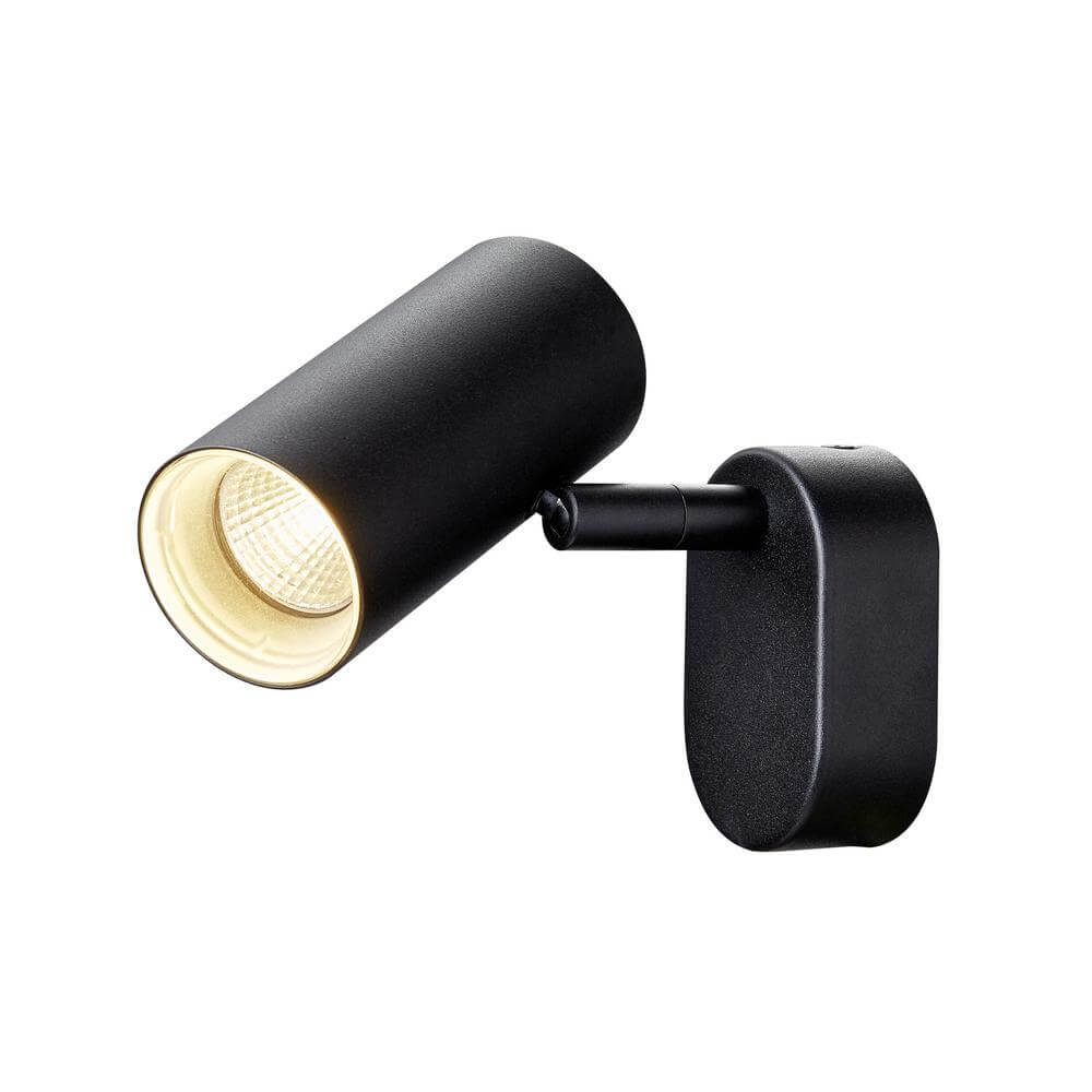 SLV OpbouwspotNoblo zwart enkel 2700K - 1008718
