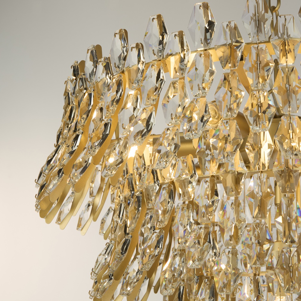 Kroonluchter Monarch goud Ø 60cm Searchlight 5,05342E+12