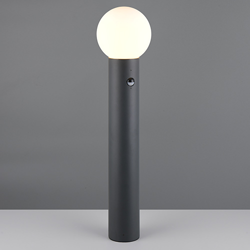 Trio Bol tuinlamp 80cmMures antraciet met sensor - 469869142