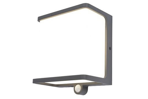 Lutec Design wandlampDoblo solar vierkant - 6943701125