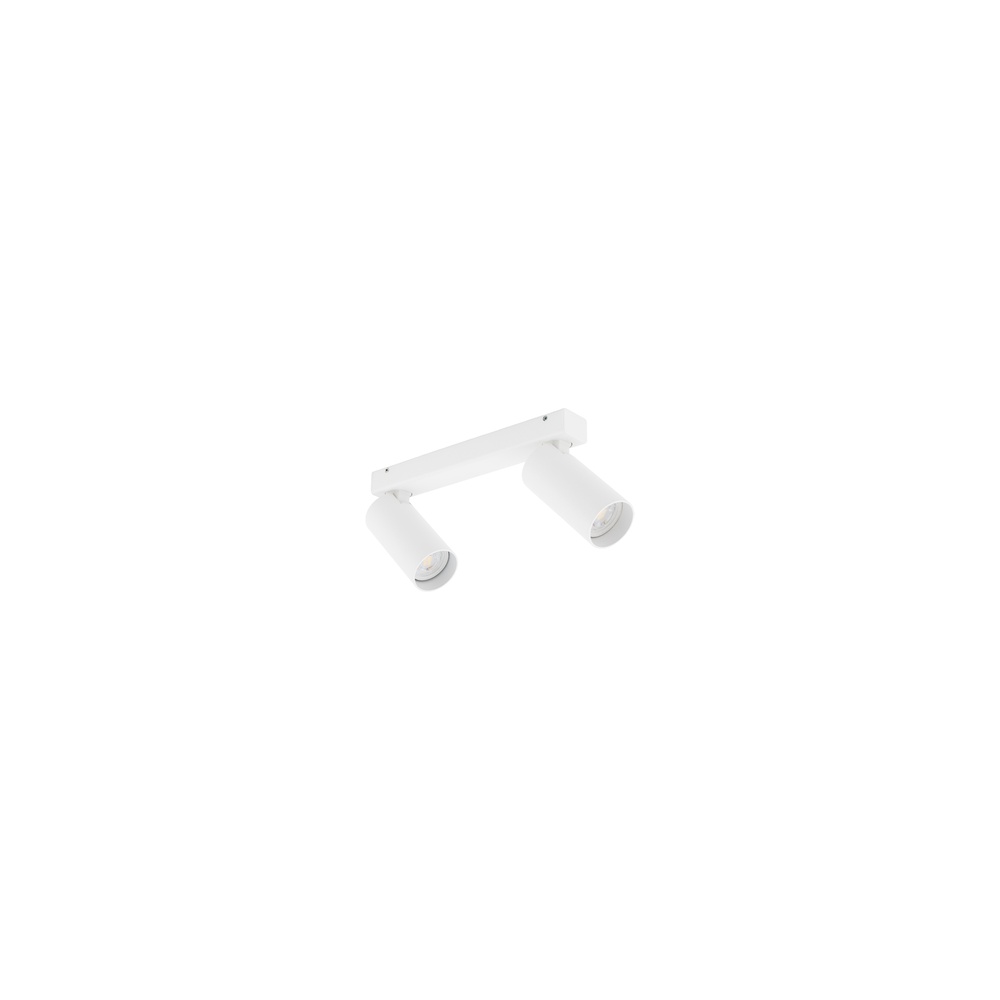 Lyora Opbouwspot 2x GU10Fourty wit - 11433