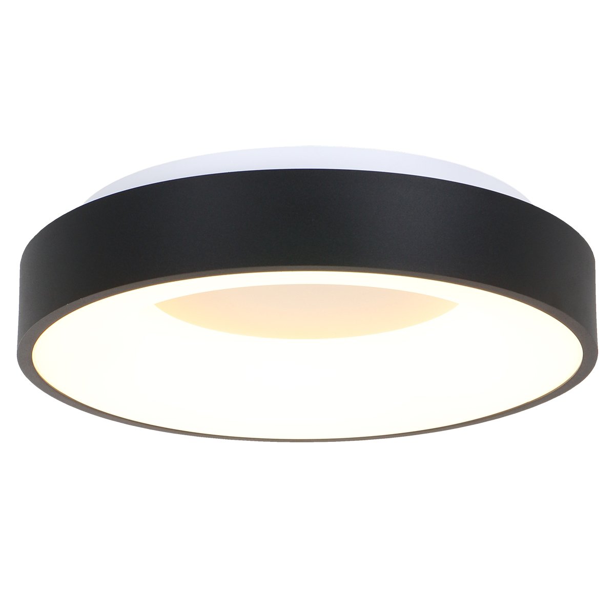 Steinhauer Design plafondlampRinglede Ø 48cm zwart - 2563ZW