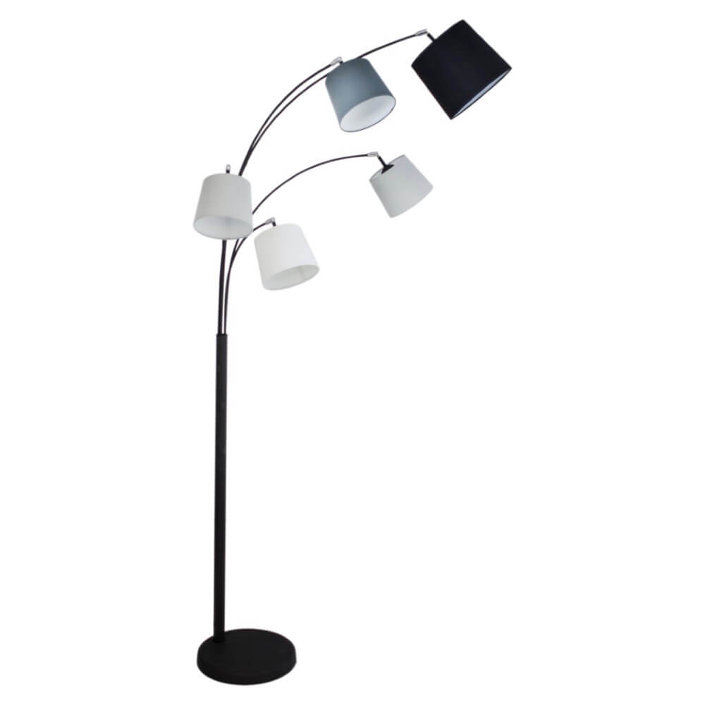 By Rydéns Staande lampFoggy mat zwart 80cm - 4100440-4007